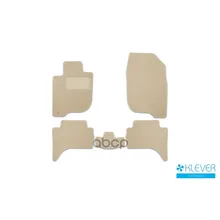 Коврики В Салон Klever Premium Mitsubishi L200,-, Пикап, 5 Шт.(Текстиль, Бежевые) Klever арт. KLEVER04353022112kh