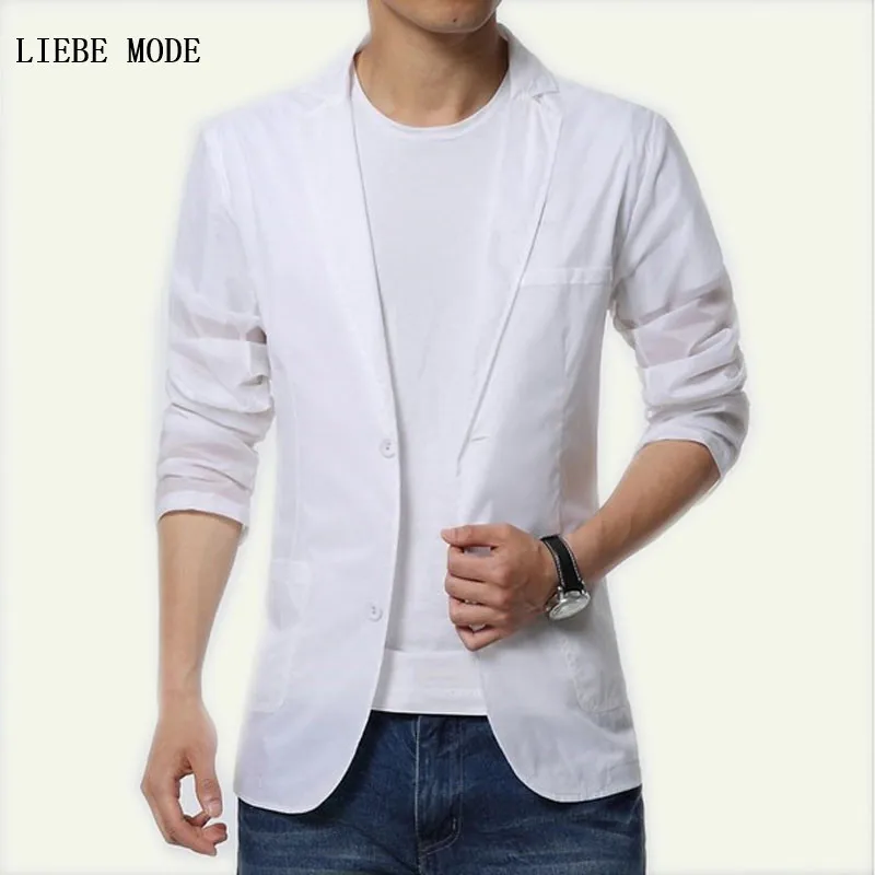 Slim fit white blazer Clearance
