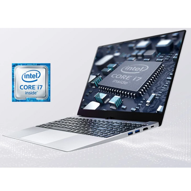 Cheap Gaming Laotop  15.6 Inch Intel Core I7 I5 8GB 1TB  SSD 128GB/256GB Windows 10 Netbooks Laptop Computer