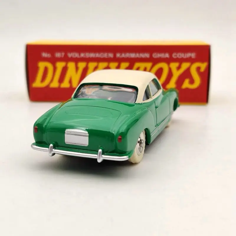 DeAgostini 1/43 Dinky Toys 187 для V ~ W Karmann Ghia Coupe литые под давлением модели