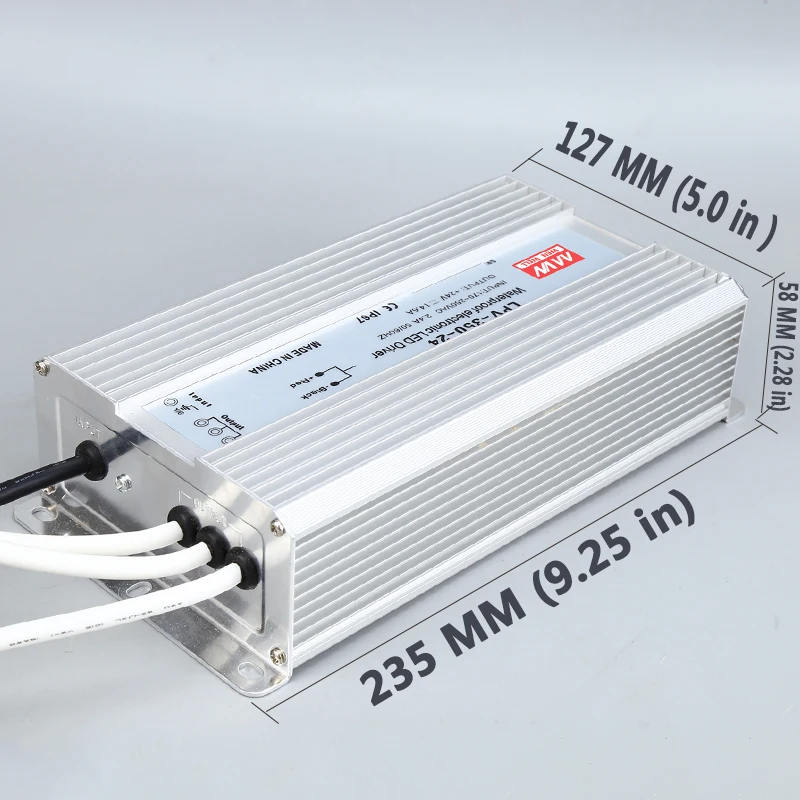 350W24V14. 6A водонепроницаемый выключатель питания Одиночная группа DC Выход 12v36V48V открытый трансформатор дождя