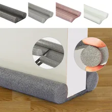 

Door Bottoom Seal Strip Flexible Wind Noise Reduction Stopper Under Door Sealing Blocker Door Weatherstrip Dustproof