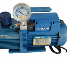 V-I280SV четыре 4 LBipolar вакуумный насос для холодильной установки 14.4M3/ч Экран склеивания вакуумный насос 220V с электромагнитный клапан