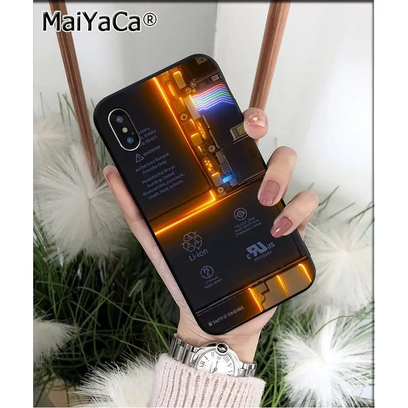 MaiYaCa Inside electronics очень крутой для Apple iphone cutaway Coque чехол для телефона iphone 11 pro 8 7 66S Plus X XS MAX 5s SE XR