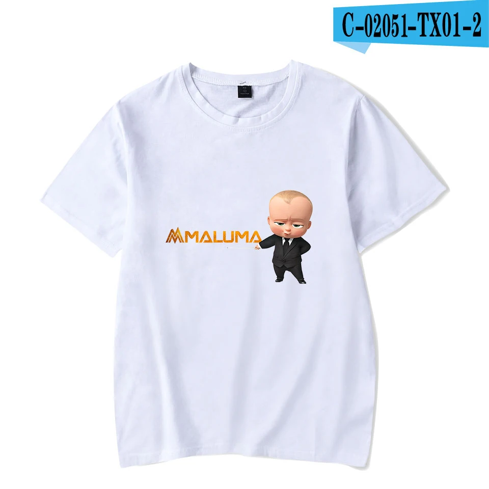 white Мужская рубашка malumaT хип-хоп футболка с короткими рукавами и maluma мужские модные роскошные хлопковые футболки для отдыха мягкие хлопковые футболки - Цвет: white