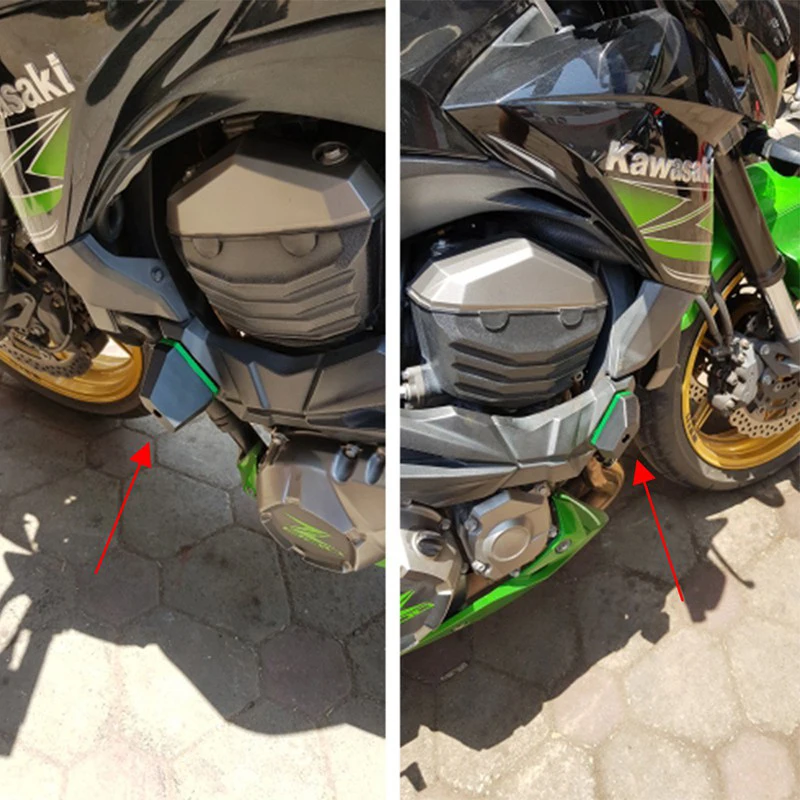 Balight 2 шт мотоциклетные рамы ползунки падения краш-колодки протектор для Z800 Z1000 Z750 мотоциклетные краш-протекторы