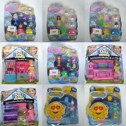 Mini ensemble de cuisine pour filles, jouets pour enfants, poupées de dessin animé, à collectionner, cadeaux d'anniversaire, modèle de cadeau de noël 