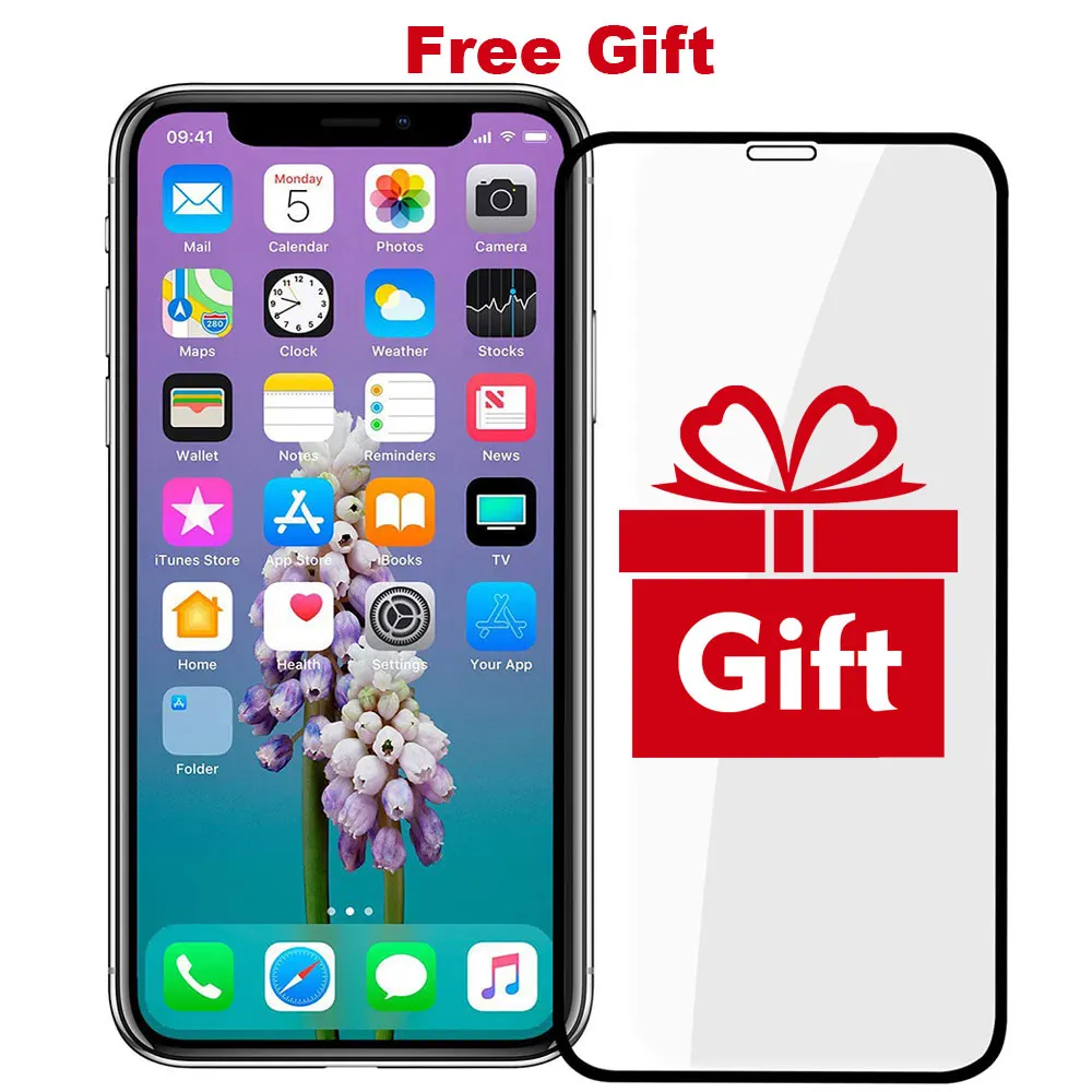 Металлический Чехол-бампер для iPhone 11 Pro Max X XS XR, силиконовая Противоударная рамка с закаленным стеклом, защита экрана, аксессуары для телефонов