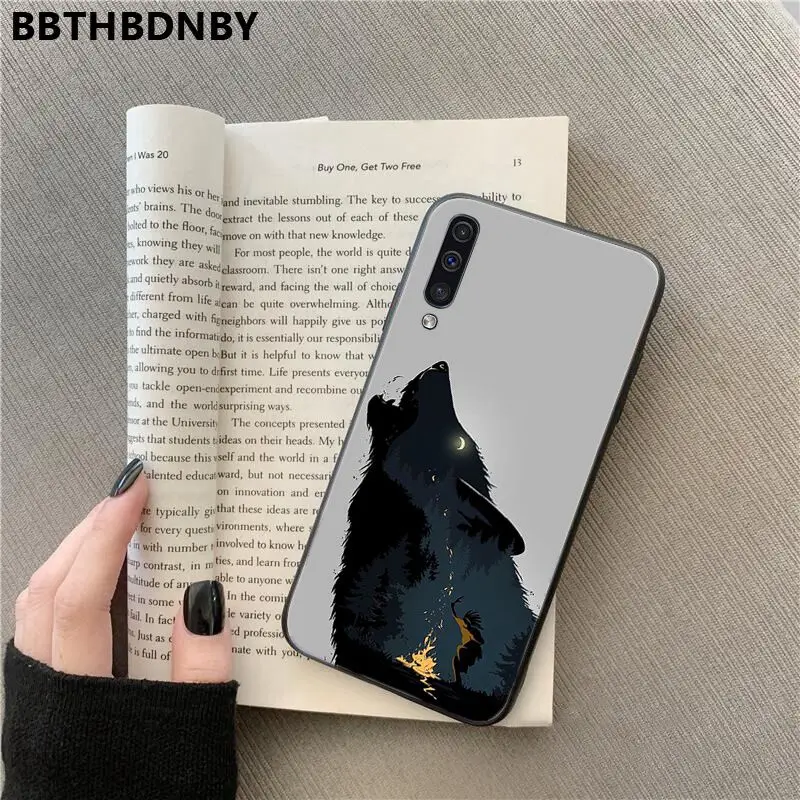 For Samsung a50 Wolfish