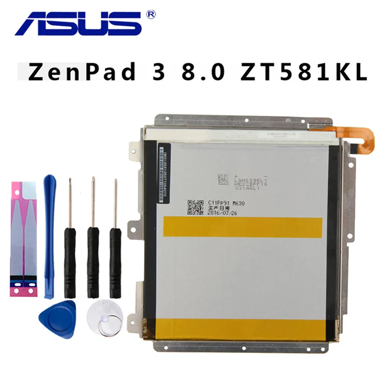 

Original ASUS C11P1514 Battery For ASUS ZenPad 3 8.0 ZT581KL 4545/4680mAh