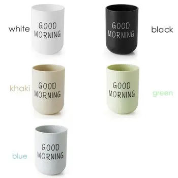 

Portable Plastic Simple Mouthwash Toothbrush Holder Washing Cup Non-slip