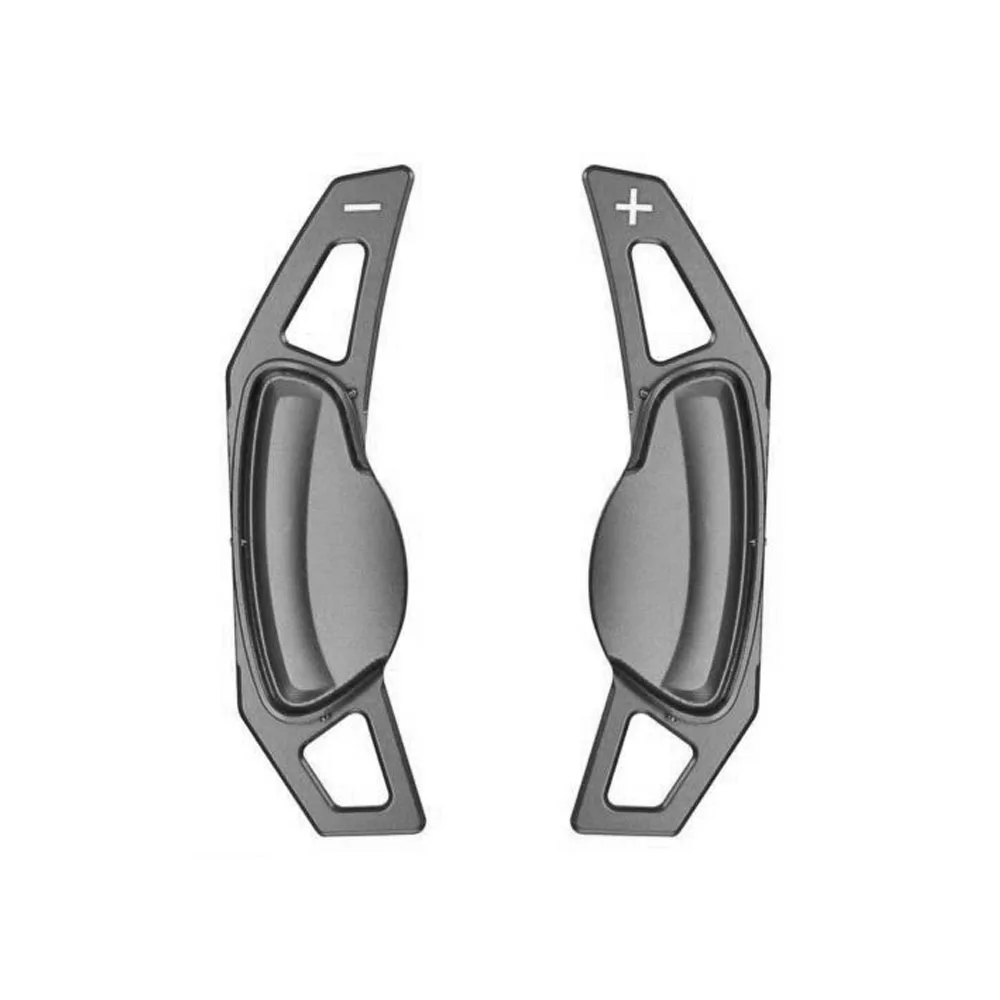 Для Benz Smart Fortwo(W451) 07-14 рулевое колесо весло Переключатель расширение DSG сдвиг накладка - Название цвета: Серый