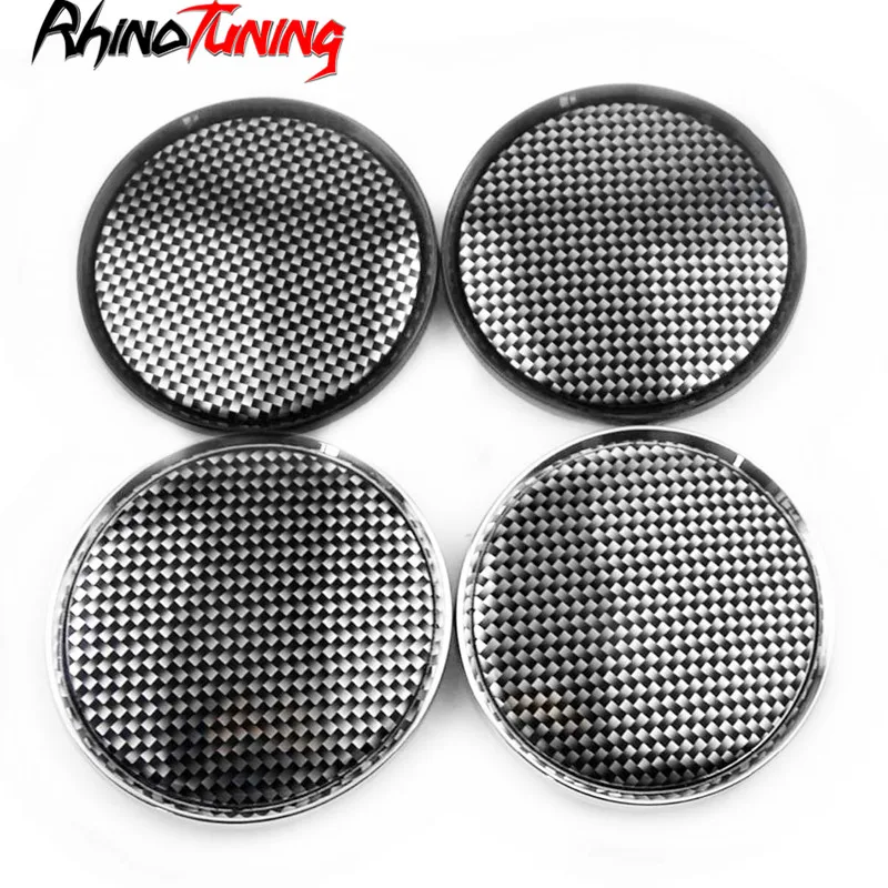 Rhino Tuning 4 Pz 63Mm 56Mm Reticolo Modello Car Wheel Center Hub Caps Per Cerchi Emblema Per Oz Racing Superturismo Wrc M595