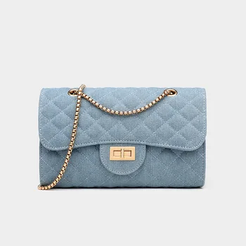 

New Women's Bag Korean Edition Fashion Women's Single Shoulder Bag Fashion Slant Square Bag