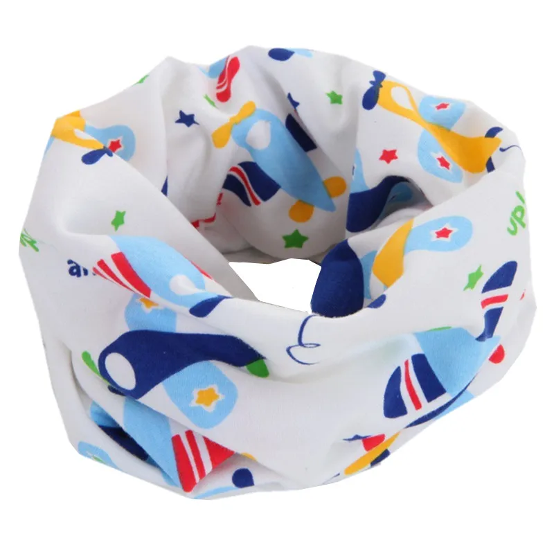 G23 scarf Г. Осенне-зимний детский шарф-кольцо, детский хлопковый шарф для девочек и мальчиков, воротник-хомут, Bufandas, детский шейный платок, теплый детский шарф - Цвет: G23 scarf