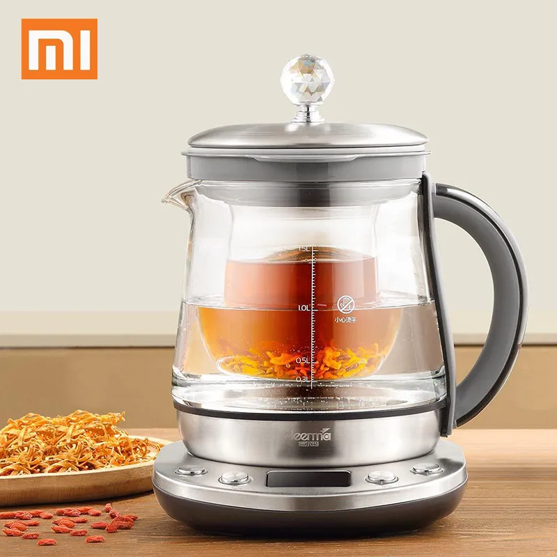 

Xiaomi Deerma DEM - YS802 Multifunction Electric Kettle 1.5L Stainless Steel Electric Health Pot Kettle From Xiaomi Youpin