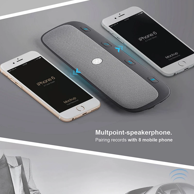 Солнцезащитный козырек bluetooth handsfree автомобильный bluetooth музыкальный плеер hands-free телефонный динамик TZ900
