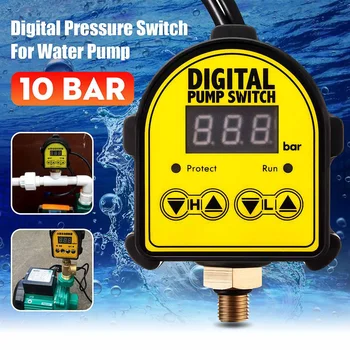 

Digital Automatic Air Pump Water Oil Compressor Pressure Controller Switch For Water Pump On/OFF