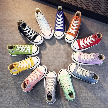 

Kids shoes boys girls shoes high top canvas shoes classic casual sneakers boys sneakers girls sneakers