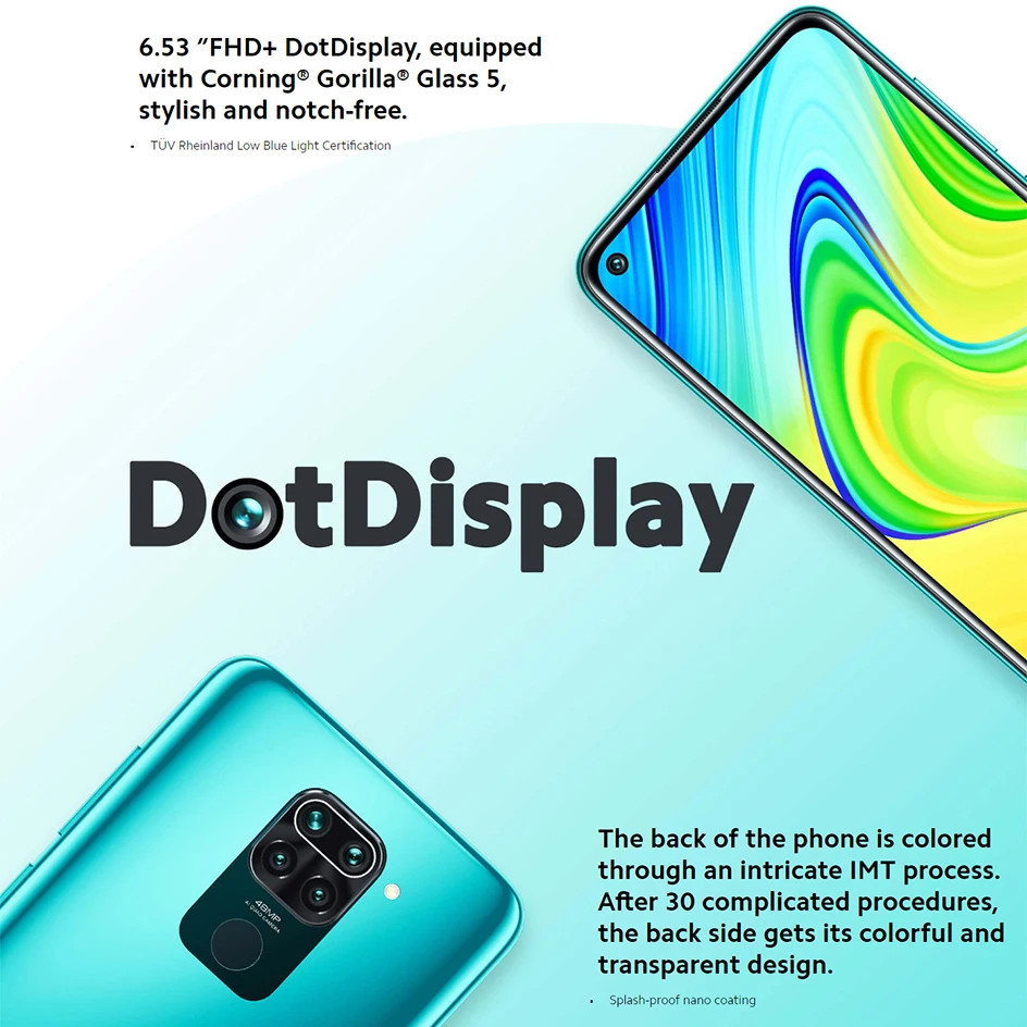 New Global Version Redmi Note 9 128GB 4GB Smartphone Helio G85 5020mAh battery 18W fast Charging 6.53 New Global Version Redmi Note 9 128GB 4GB Smartphone Helio G85 5020mAh battery 18W fast Charging 6.53