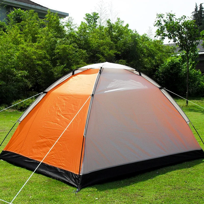 

Outdoor Supplies Single Layer Double Tent Camping Casual Travel Camping Tent Anti-Heavy Rain