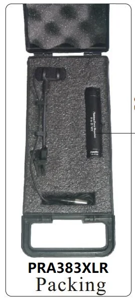PRA383XLR Микрофон для саксофона Superlux PRA383XLR с клипсой-на гусиной кромке для сценического инструмента, живого звука и студийной записи - Цвет: PRA383XLR