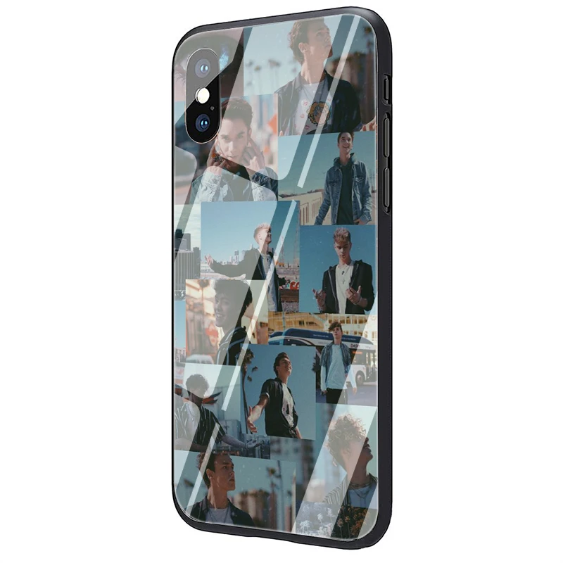 EWAU Why dont we Tempered Glass phone case for iphone 5 5s SE 6 6s 7 8 plus X XR XS 11 pro Max - Цвет: G5