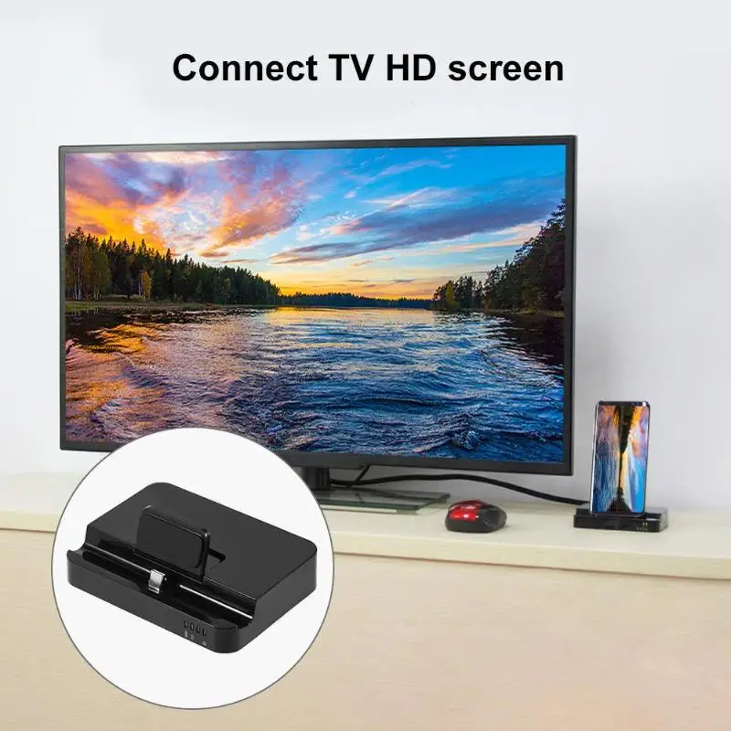 Концентратор USB Type C док-станция для samsung S10 S9 Dex Pad станция USB-C к HDMI док-станция адаптер питания для huawei P30 P20 Pro