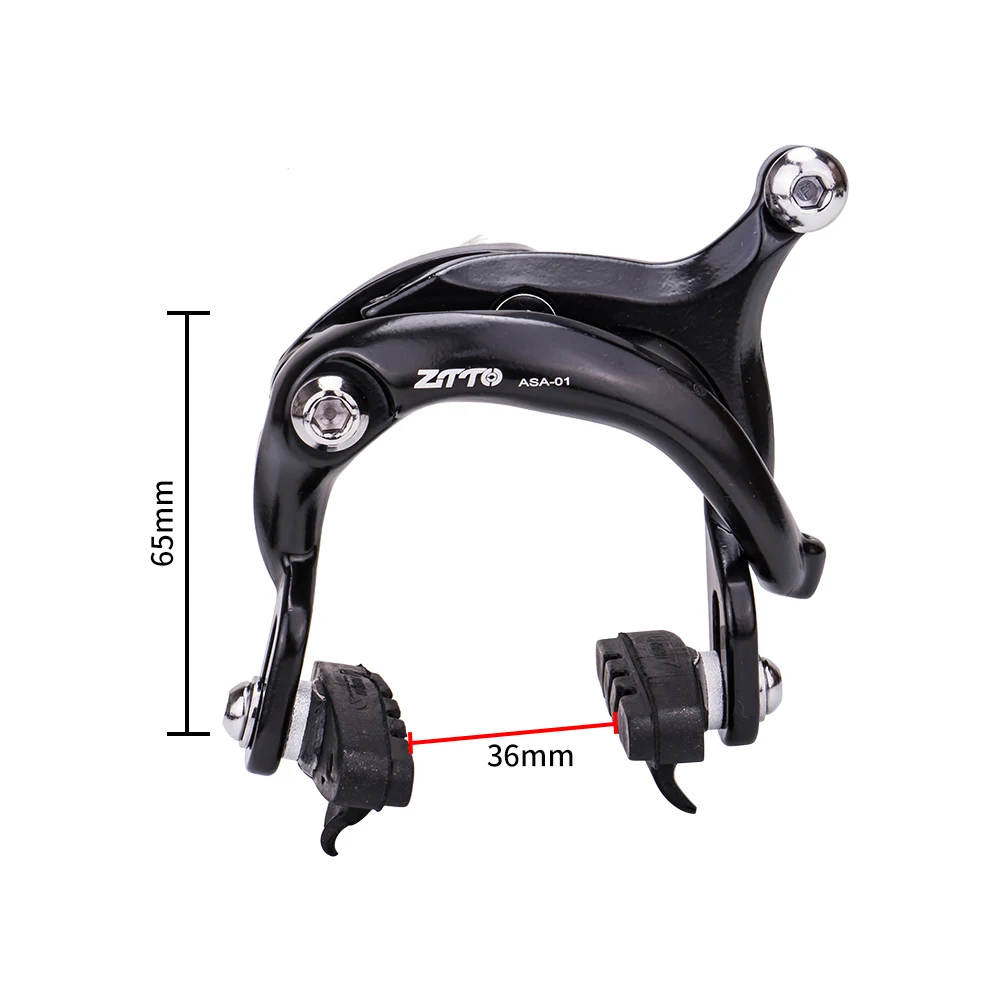 ZTTO Bicycle Right Side Pull Brake set C Calipers Rim Brake ZTTO Bicycle Right Side Pull Brake set C Calipers Rim Brake