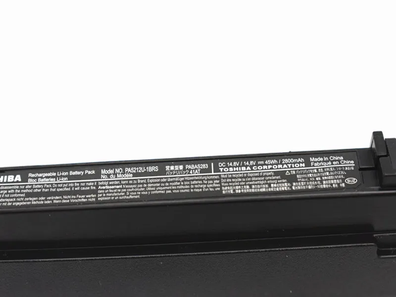 PA5212U-1BRS PABAS283 Аккумулятор для Toshiba Satellite R50-B R50-C Tecra C50-B Z50-C A50-C