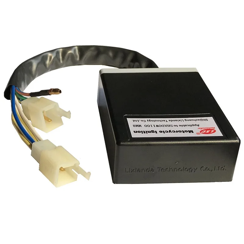 CDI блок для 87-96 HONDA SHADOW VT 1100C MAH CDI TCI воспламенитель ECU# LXD-MM8