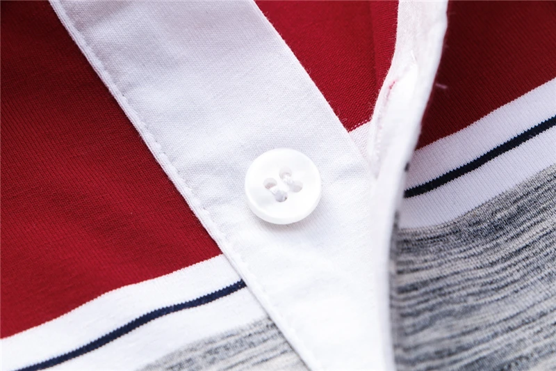 Высокое качество Мужские модные повседневные полосатые поло Homme вышивка Camisa polo мужские рубашки поло плюс размер 3XL полосатые короткие
