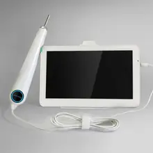 Отоскоп 7,0 дюймов экран HD визуальный очиститель ушей эндоскоп ушной носовой камеры цифровой офтальмоскоп набор ветеринарный диагностический