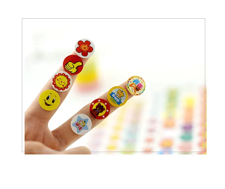 Cartoon Reward Sticker Kindergarten Primary Class Reward School Homework Sticker Student Sticker Teacher Reward