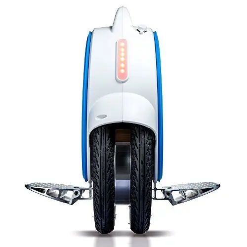 Самобалансирующийся Электрический Одноколесный велосипед Airwheel Q5 с светодиодный подсветкой и усиленной силиконовой подушечкой для ног