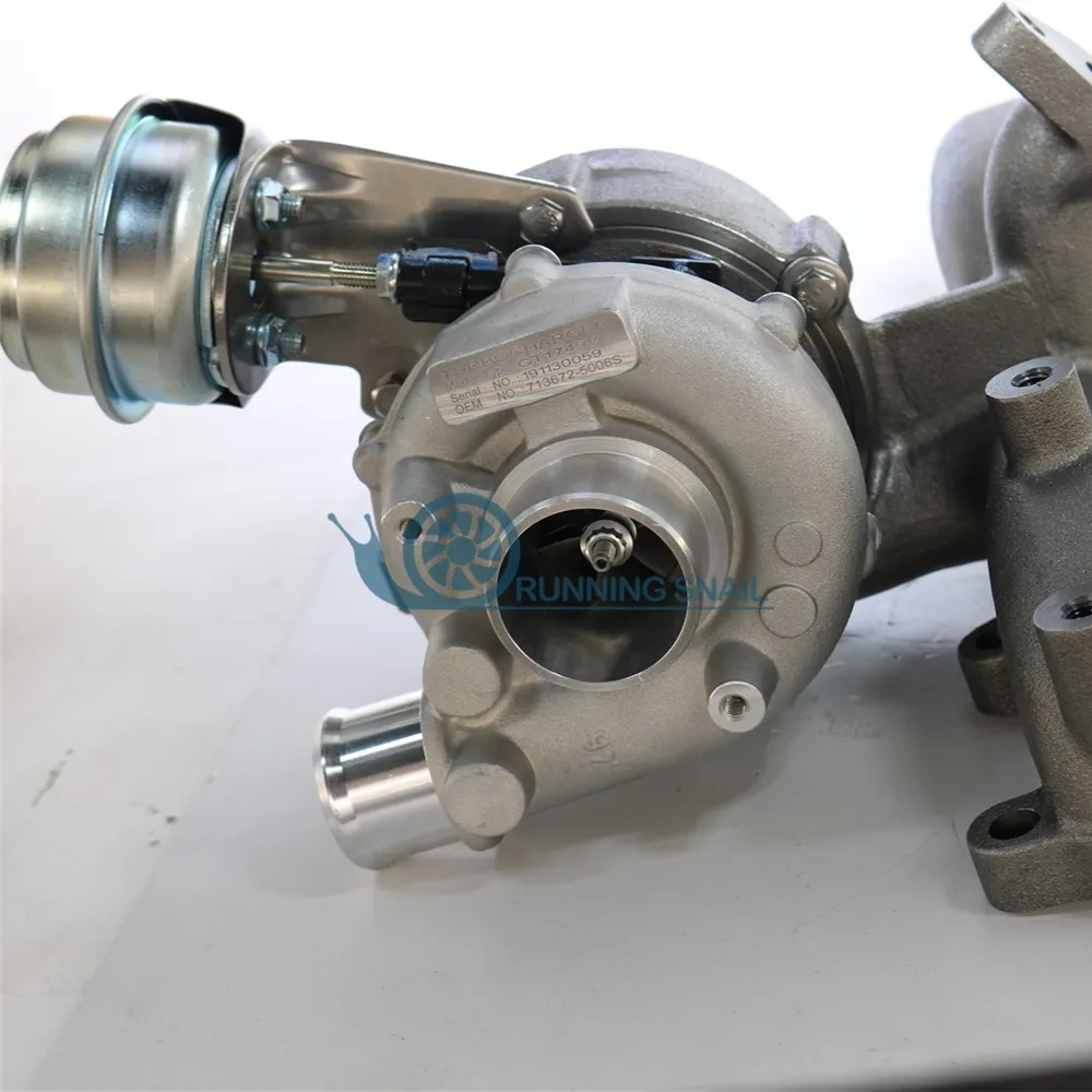 Турбонагнетатель GT1749V 038253019C 713672-5002 для AUDI A3 1.9TDI 00-03 AHF ALH AUY