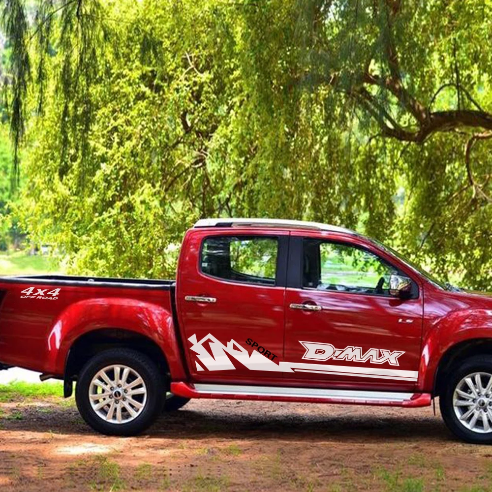 Автомобильные наклейки 4x4 внедорожные спортивные D max каменные горные полосы