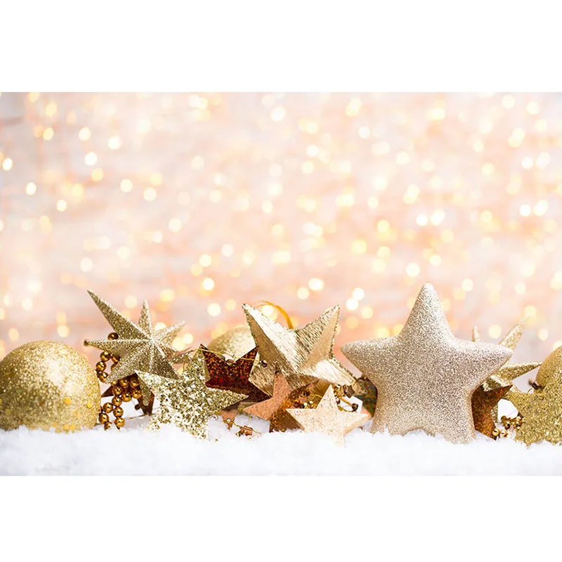 DAWNKNOW Merry Christmas Shimmer Star Fond Photo Backdrop Fotografia фон для фотосъемки детская студия lv862