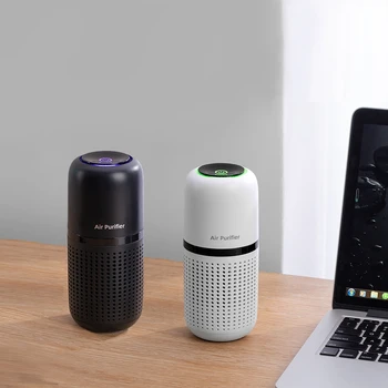

Air Purifier Mini Portable Ionizer with HEPA Filter for Desk,New Car