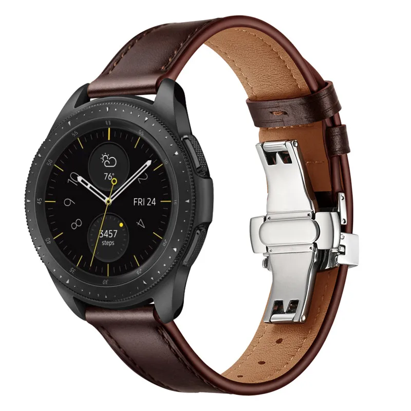 Ремешок для часов samsung galaxy watch active2, 40 мм, ремешок 20 мм, твердый ремешок из нержавеющей стали для galaxy watch active 2, 44 мм, браслеты
