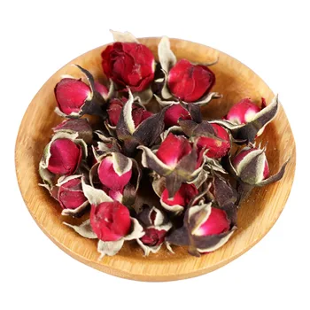 

200g natural dried mini rose buds phnom penh rose buds golden-rim rose bud