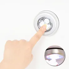 3 светодиодный светильник для шкафа, шкафа, беспроводной сенсорный выключатель, кухонный настенный светильник для автомобиля, ночной Светильник для автомобиля, для багажника, кемпинга, аварийный светильник