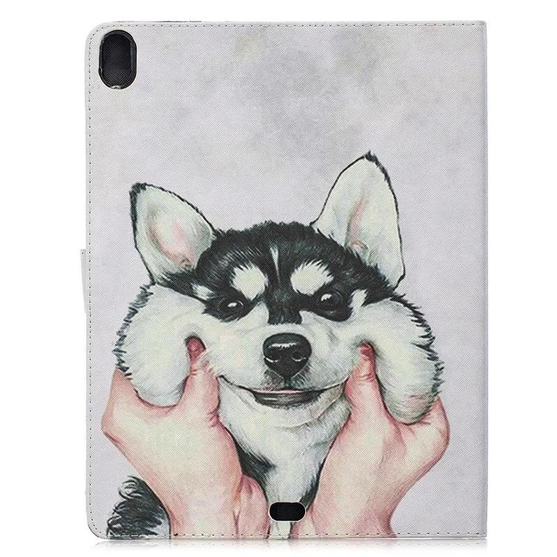 Чехол wekays Coque для Apple Pad iPad Pro 12,9 дюйма Кожаный чехол с рисунком кота единорога для iPad Pro 12," чехол для планшета s