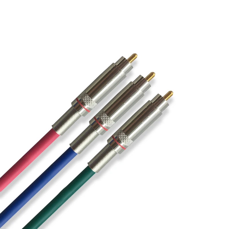 3 RCA штекер на 3RCA 3BNC на 3 BNC 3RCA на 3BNC штекер на штекер видео камеры видео кабель RGB AV Штекер Аудио Видео м/м кабель 1,5 м-30 м
