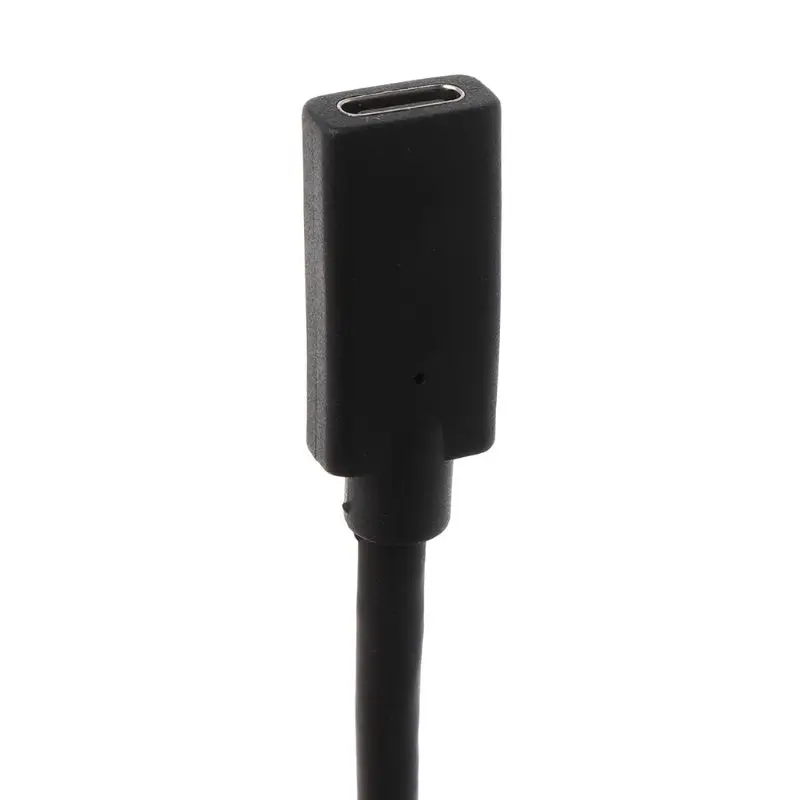 Высокоскоростной позолоченный USB3.1 90 градусов дизайн Локоть Тип C штекер для Micro USB Женский удлинитель зарядный кабель передачи данных