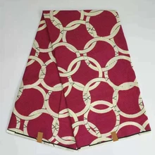 Miss. L Новое поступление Анкара воск ткань хлопок Ткань Высокое качество 6 ярдов/шт для штор HL19S11285 Красный воск ткань