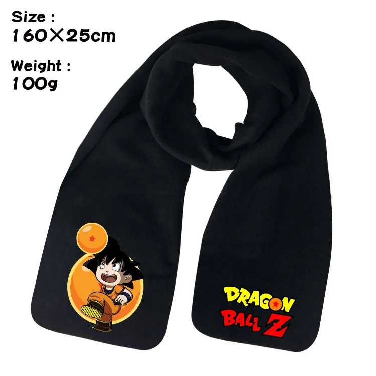 Аниме DRAGON BALL Z Гоку мультфильм шарф мужской теплый длинный шарф обертывание шаль Косплей Костюм подарок