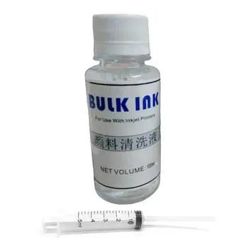 

1pc 100ml Pigment Cleaning liquid Dye Cleaner for Epson for HP for Canon for Brother for Lexmark Inkjet Printer Cleaner