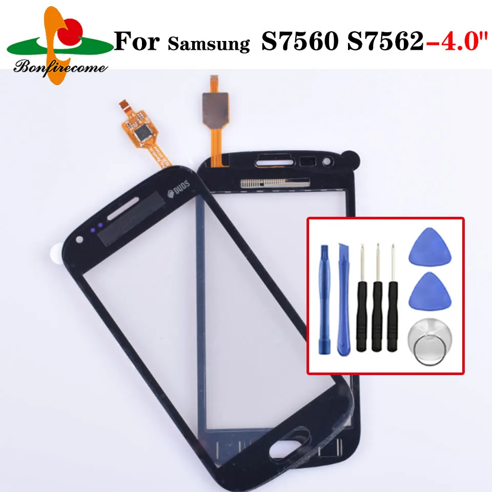 Сменный сенсорный экран для Samsung Galaxy Trend Duos S7562 S7560 с цифровым преобразователем