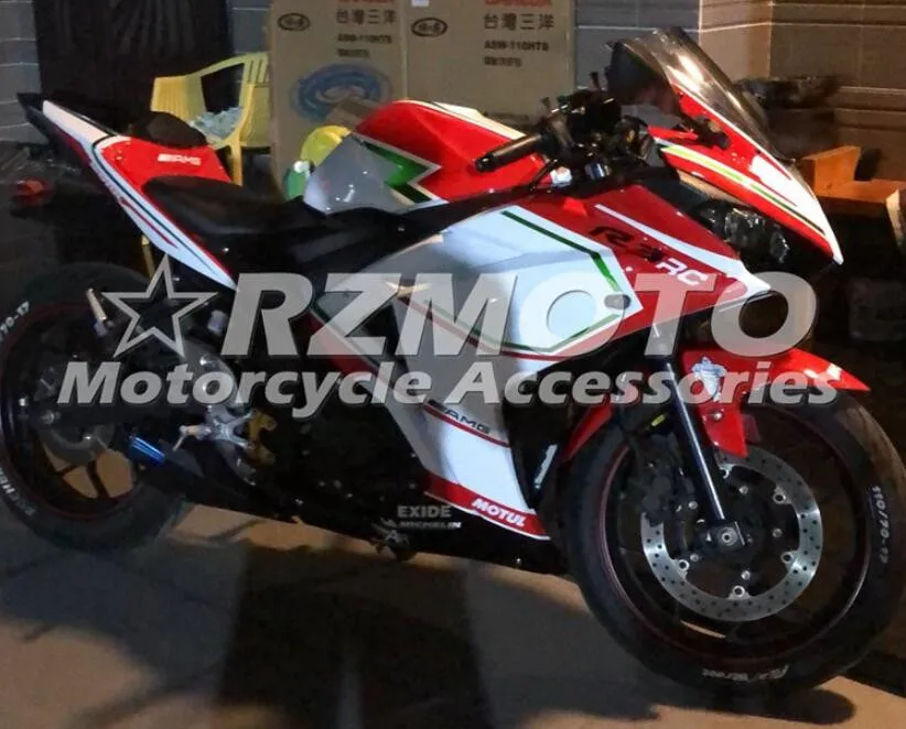 4 подарки ABS литьевая форма мотоцикл Обтекатели подходит для YAMAHA R3 R25- 15-19 обтекатель кузова набор белый красный зеленый
